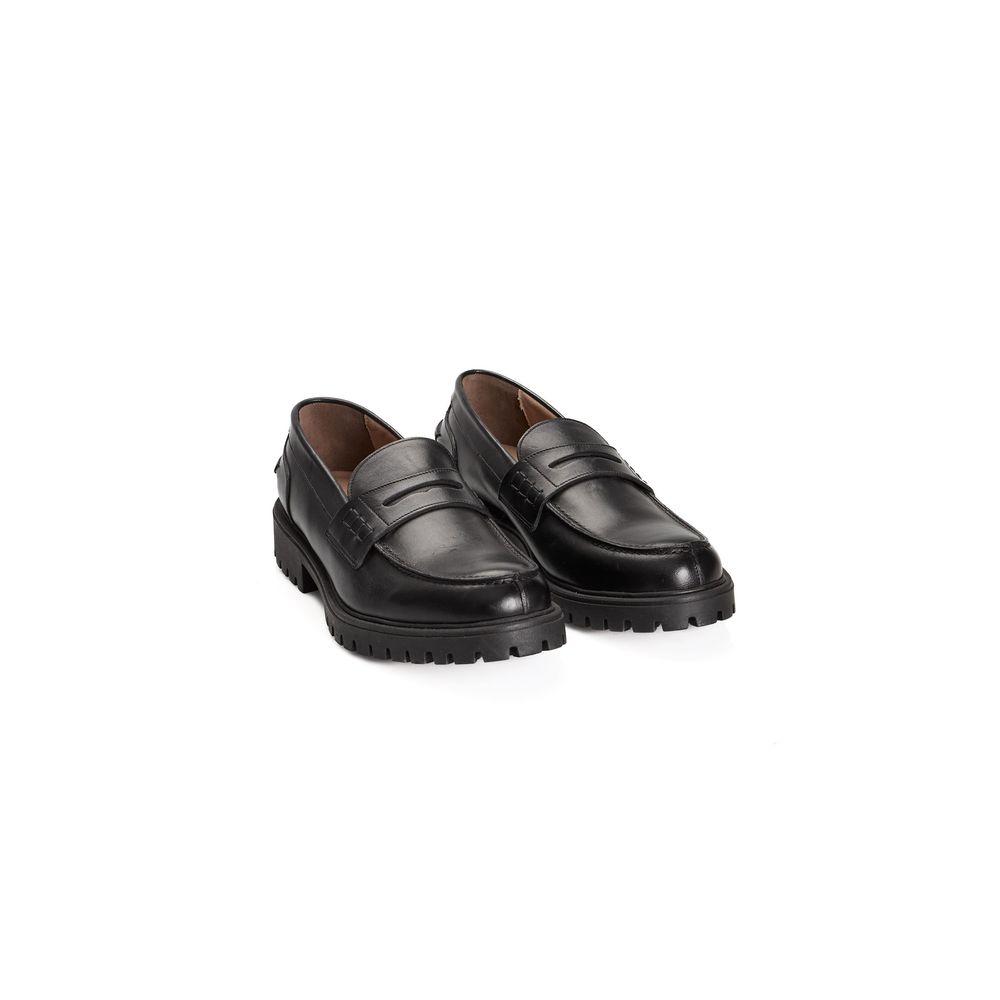 Black Calfskin Loafer
