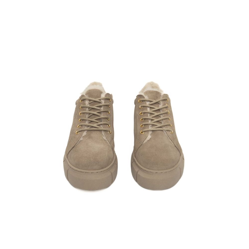 Beige Calfskin Shoe