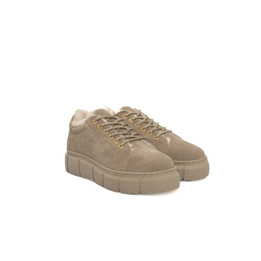 Beige Calfskin Shoe