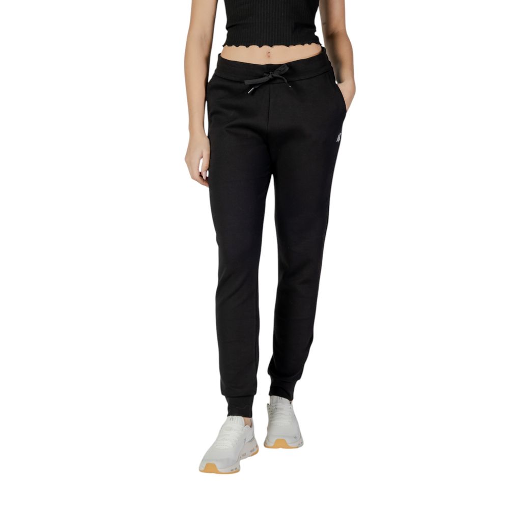 Black Cotton Joggers Workout Pant