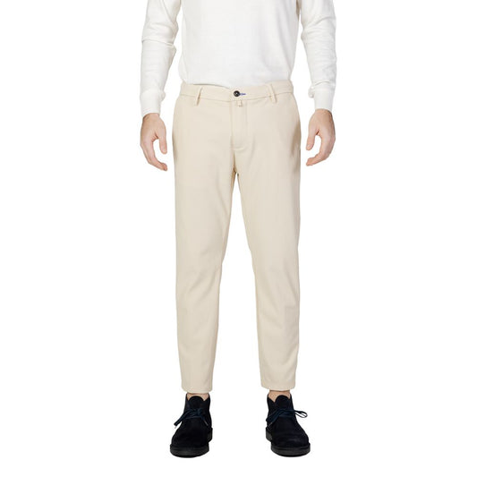 Beige Nylon Pant