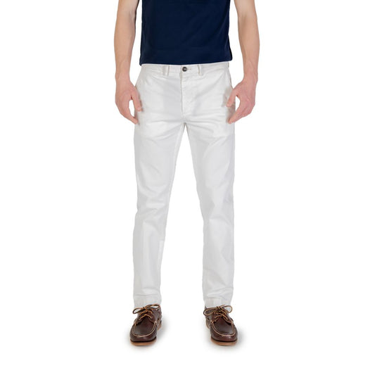 White Cotton Skinny Pant