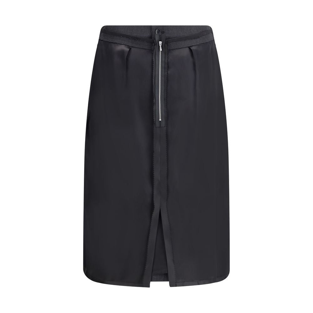 Wool Midi Skirt
